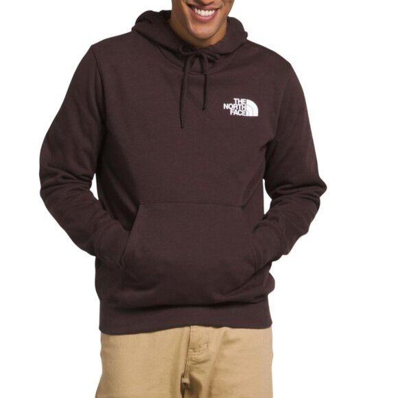 The North Face NSE Box Pullover Hoodie Men’s XS Coal Brown Monogram NWT MSRP $60 - Picture 1 of 7